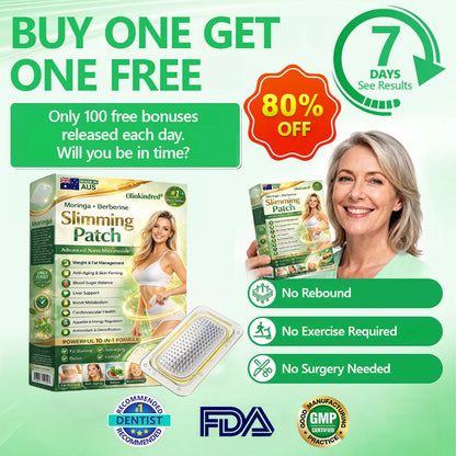 2026 Breakthrough: Lose Stubborn Fat While Keeping Skin Tight – New Oliokindred® Berberine Extract 10-in-1 Nano Microneedle Patch