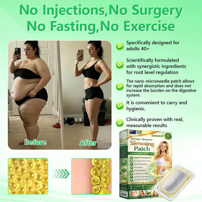 2026 Breakthrough: Lose Stubborn Fat While Keeping Skin Tight – New Oliokindred® Berberine Extract 10-in-1 Nano Microneedle Patch