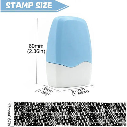 NATRAVOR™ Privacy Roller Stamp – Identity Protection for Mail & Labels