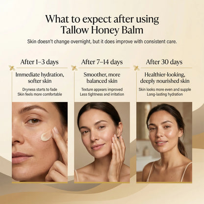 TopSpire Organic Tallow Honey Balm to Help Erase Fine Lines, Wrinkles, and Age Spots