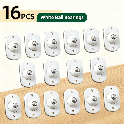 🔄 360 Degree Rotation Self Adhesive Mini Caster Wheels-FB