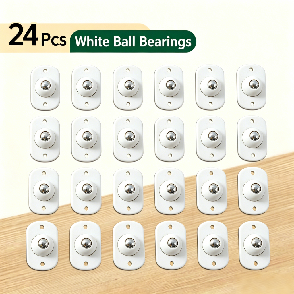🔄 360 Degree Rotation Self Adhesive Mini Caster Wheels-FB