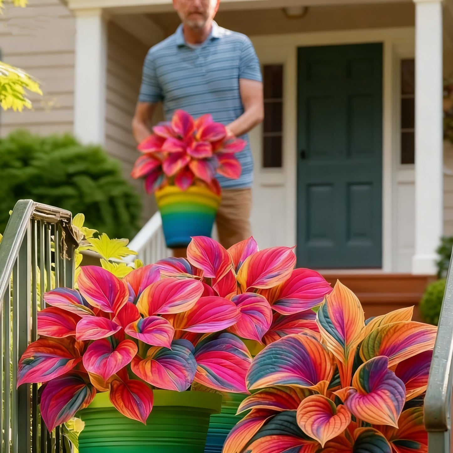 🔥Celebrate America's 250th 🌱Premium Rare Hosta Seeds🌿Shade-Tolerant Plant