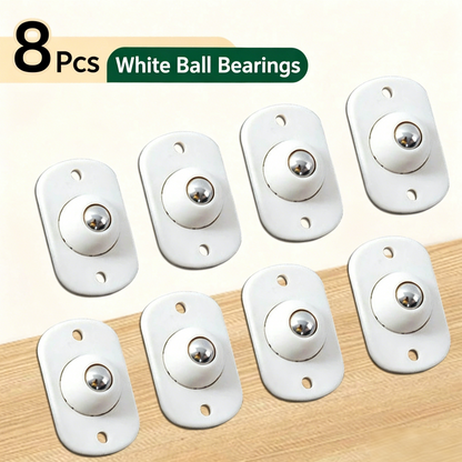 🔄 360 Degree Rotation Self Adhesive Mini Caster Wheels-FB