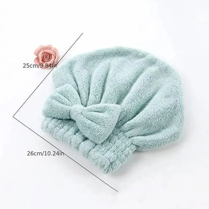 NATRAVOR™ Quick-Dry Microfiber Hair Towel Wrap