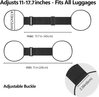💥  Multi Use Strong Adjustable Luggage Connector Straps