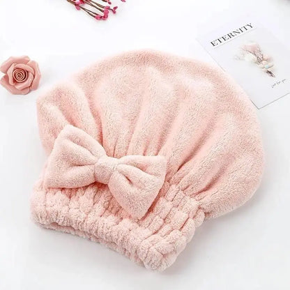 NATRAVOR™ Quick-Dry Microfiber Hair Towel Wrap