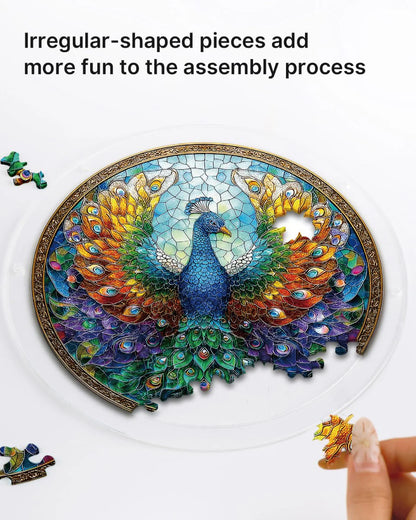 【✨ Acrylic Jigsaw Puzzle Suncatcher | Light Up Your Space with Color ✨】