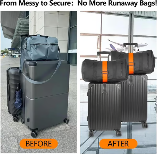 💥  Multi Use Strong Adjustable Luggage Connector Straps