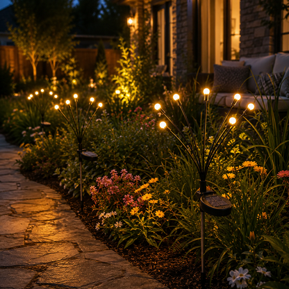 🌙Outdoor Solar Firefly Lights -Magical Garden Decor Day &Night