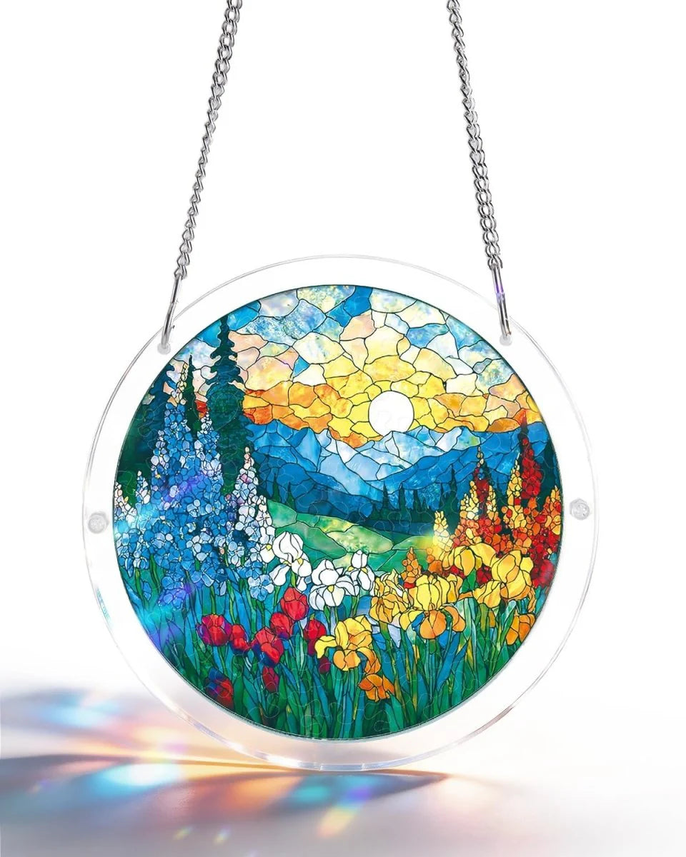 【✨ Acrylic Jigsaw Puzzle Suncatcher | Light Up Your Space with Color ✨】