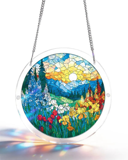 【✨ Acrylic Jigsaw Puzzle Suncatcher | Light Up Your Space with Color ✨】