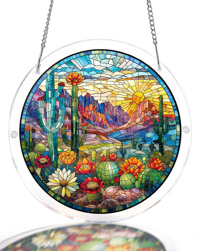 【✨ Acrylic Jigsaw Puzzle Suncatcher | Light Up Your Space with Color ✨】