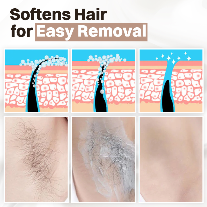 ✨ Hair Removal Cream for All Women & Men | Smooth, Silky Skin in Minutes ✨