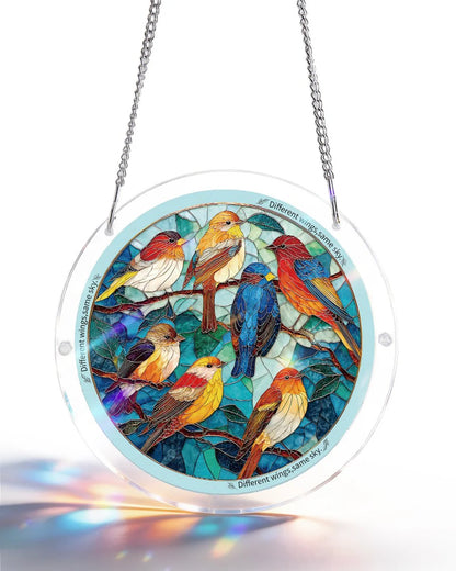 【✨ Acrylic Jigsaw Puzzle Suncatcher | Light Up Your Space with Color ✨】