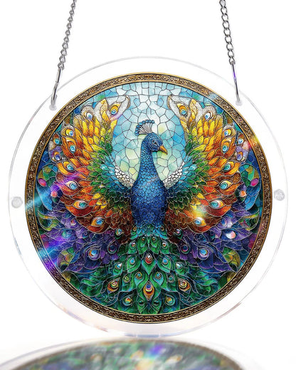 【✨ Acrylic Jigsaw Puzzle Suncatcher | Light Up Your Space with Color ✨】
