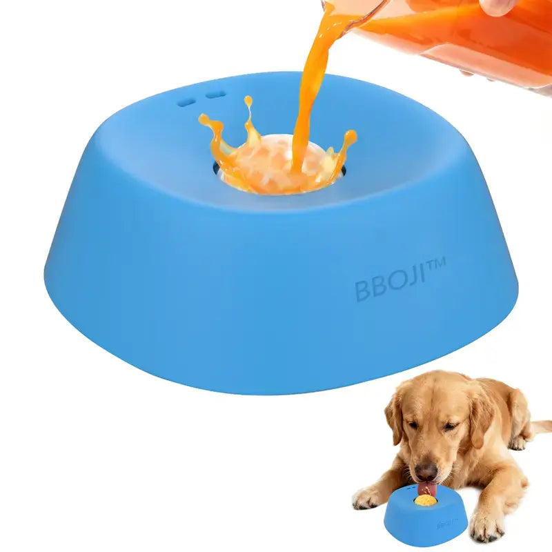 🐾 Vet-Recommended Slow Feeder Bowl for Dogs & Cats – Interactive Anti-Gulping Pet Dish for Healthy Tummies