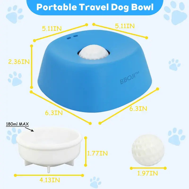 🐾 Vet-Recommended Slow Feeder Bowl for Dogs & Cats – Interactive Anti-Gulping Pet Dish for Healthy Tummies