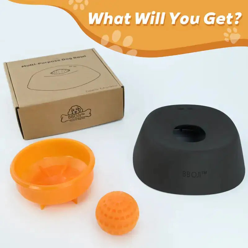 🐾 Vet-Recommended Slow Feeder Bowl for Dogs & Cats – Interactive Anti-Gulping Pet Dish for Healthy Tummies
