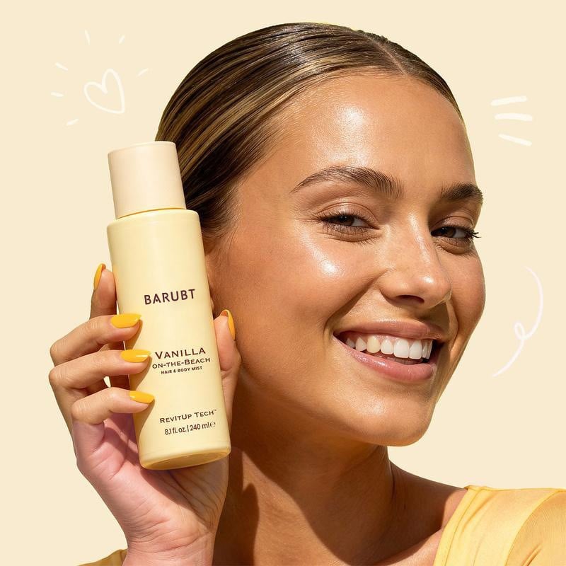 🎁2026💕49% OFF-BARUBT Luxury Vanilla on the Beach Hair & Body Mist for Women