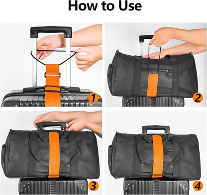 💥  Multi Use Strong Adjustable Luggage Connector Straps