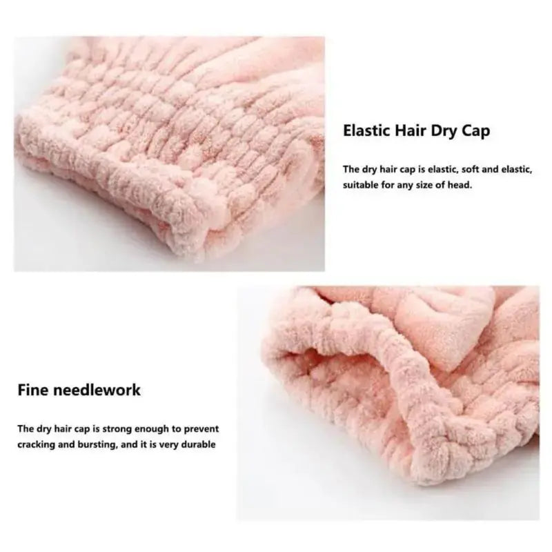 NATRAVOR™ Quick-Dry Microfiber Hair Towel Wrap