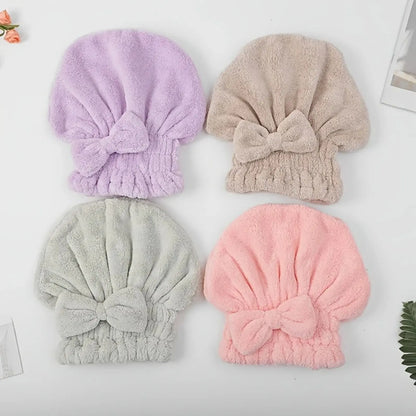 NATRAVOR™ Quick-Dry Microfiber Hair Towel Wrap