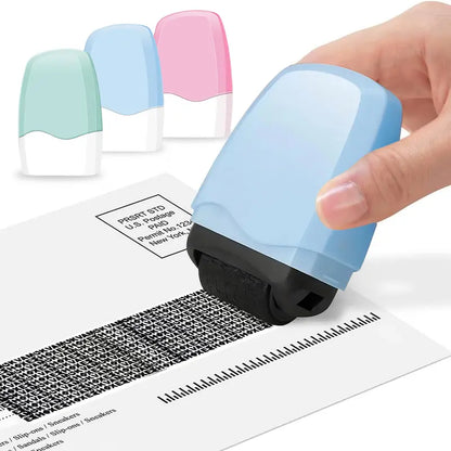 NATRAVOR™ Privacy Roller Stamp – Identity Protection for Mail & Labels