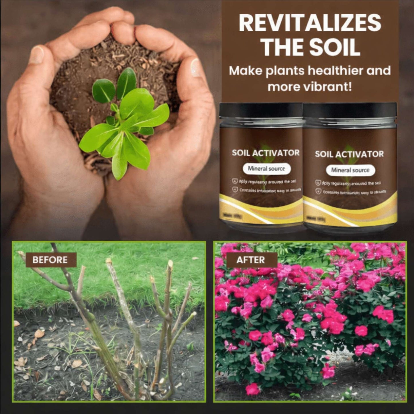 🏆75K+ SOLD! 🌳Soil Pro Activator