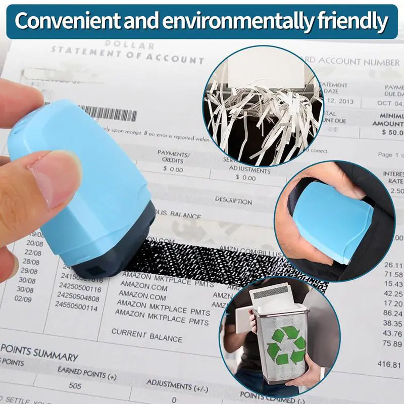 NATRAVOR™ Privacy Roller Stamp – Identity Protection for Mail & Labels