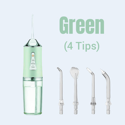 Portable Oral Irrigator Water Flosser