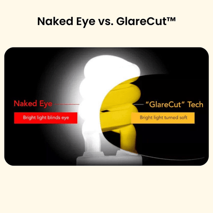 Headlight Glasses with GlareCut Technology