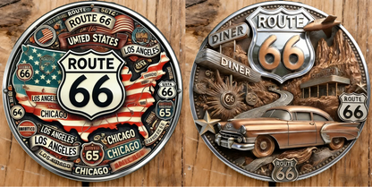 🏆Flash Sale 60% OFF -🛣️ Route 66 – 100 Years of Freedom Commemorative Medallion